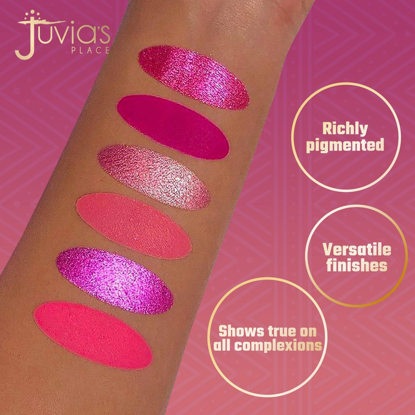 THE SWEET PINKS BY JUVIAS PLACE EYESHADOW PALETTE