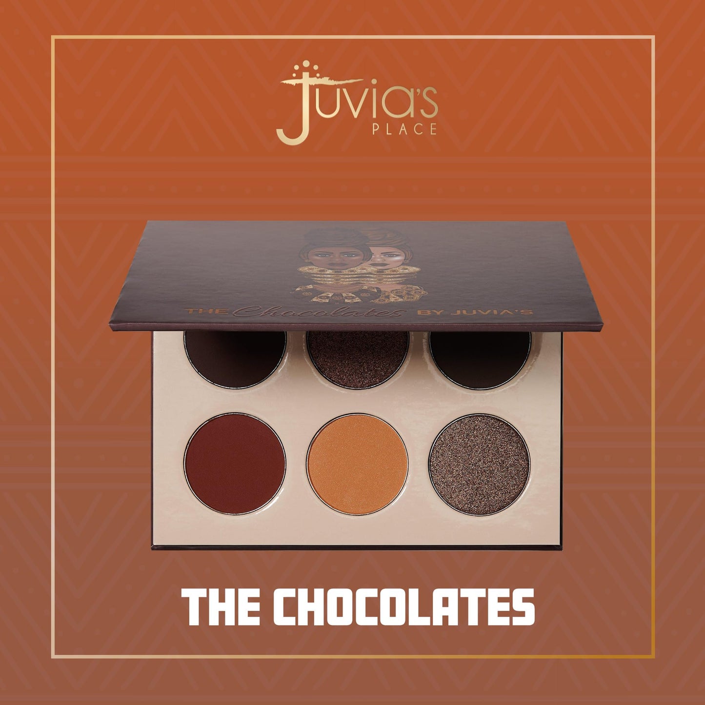 JUVIAS PLACE THE CHOCOLATE EYESHADOW PALETTE