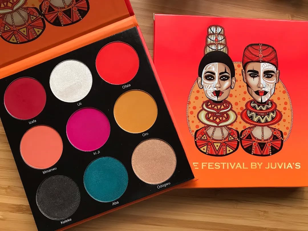 JUVIAS PLACE FESTIVAL EYESHADOW PALETTE