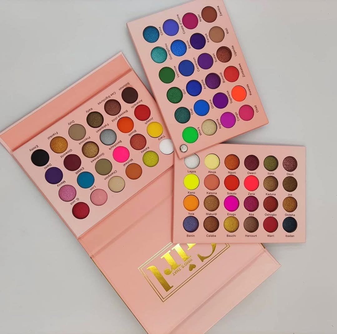 WHO'S THAT GIRL 72 COLORS EYESHADOW PALETTE