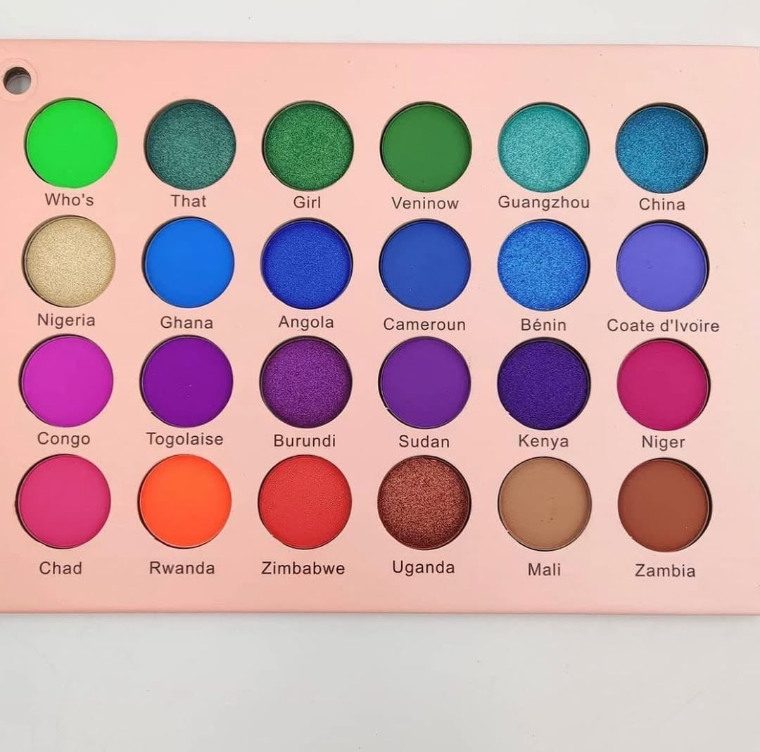 WHO'S THAT GIRL 72 COLORS EYESHADOW PALETTE