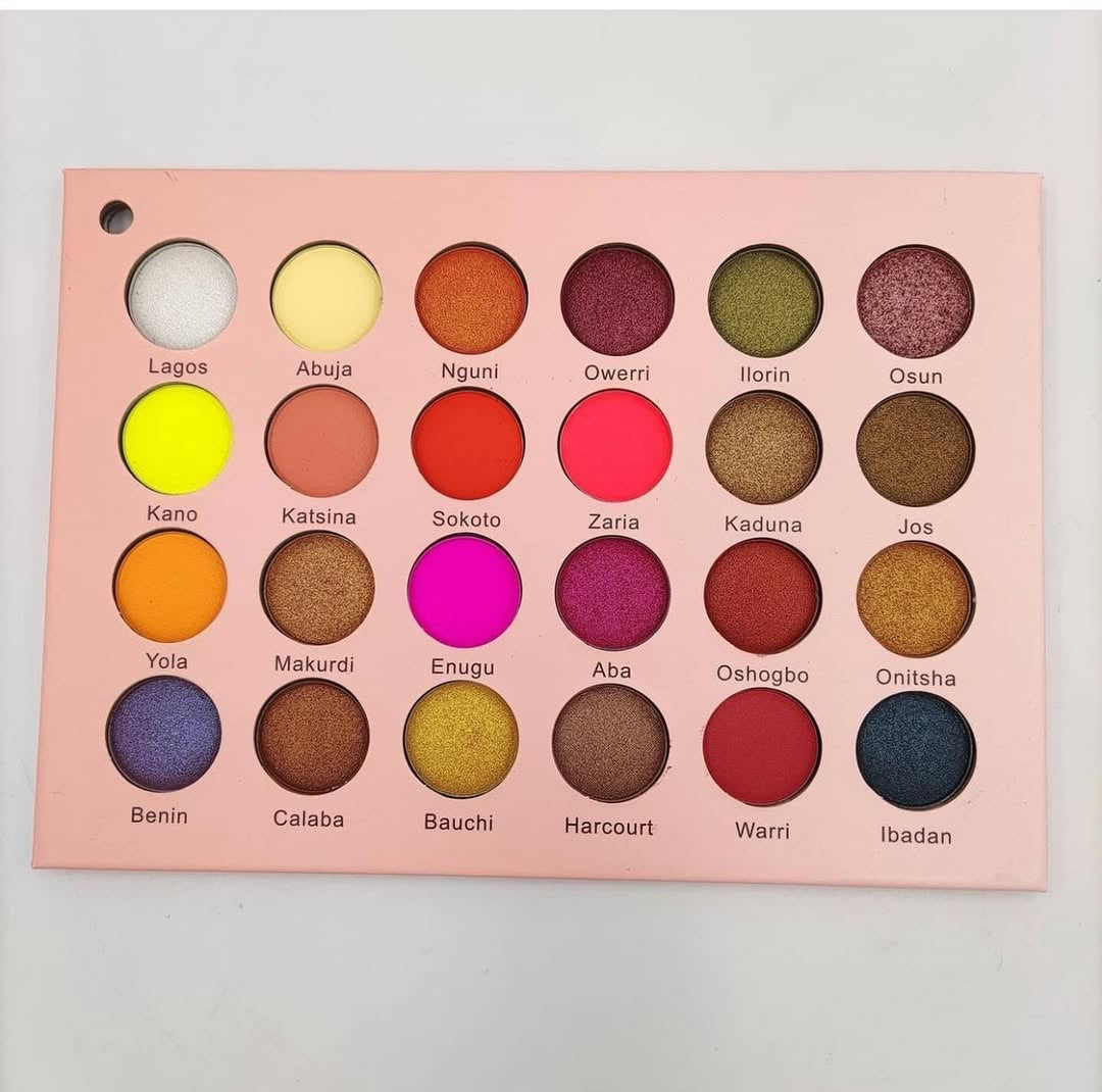 WHO'S THAT GIRL 72 COLORS EYESHADOW PALETTE