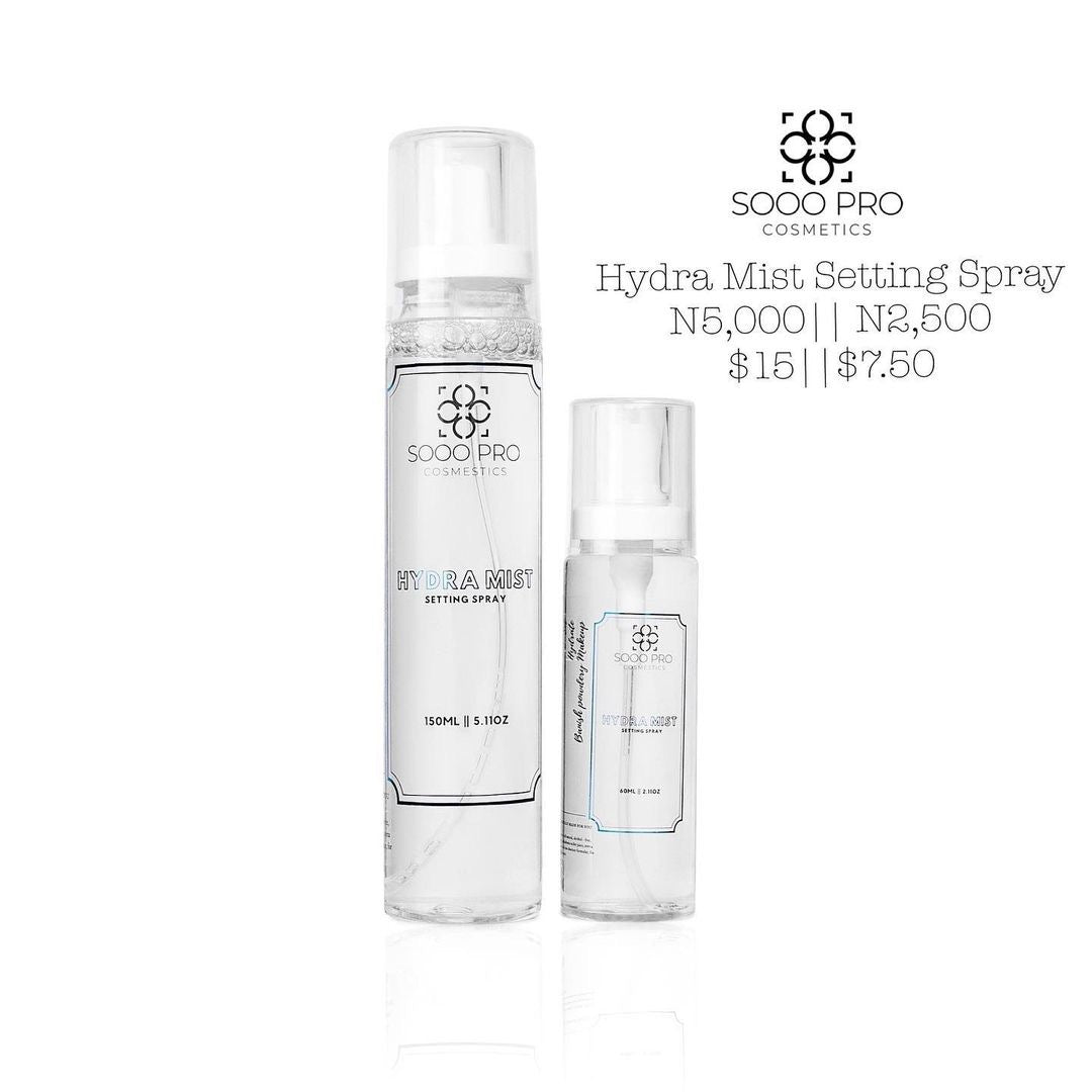 SOOO PRO COSMETICS HYDRA SETTING MIST