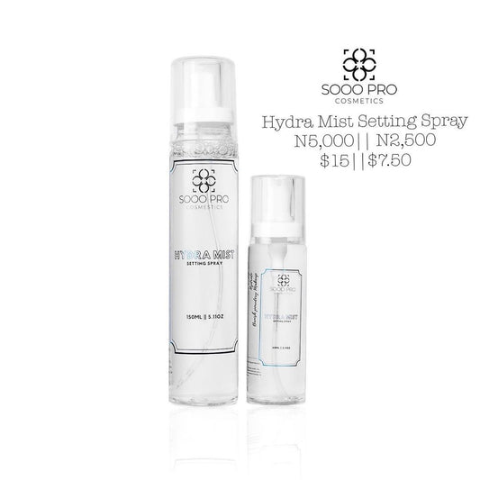 SOOO PRO COSMETICS HYDRA SETTING MIST