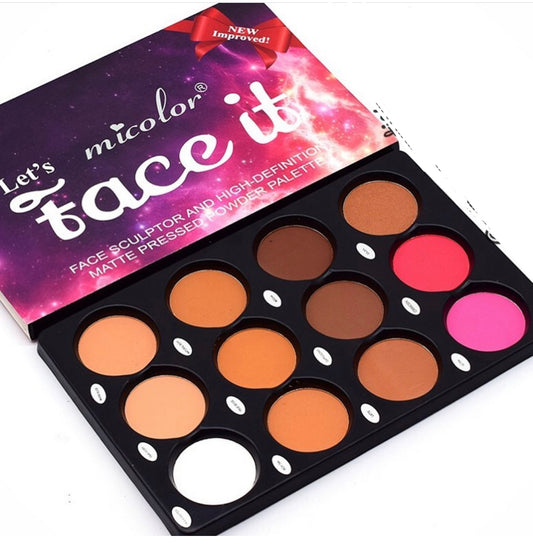 MICOLOR 12 IN 1 POWDER PALETTE