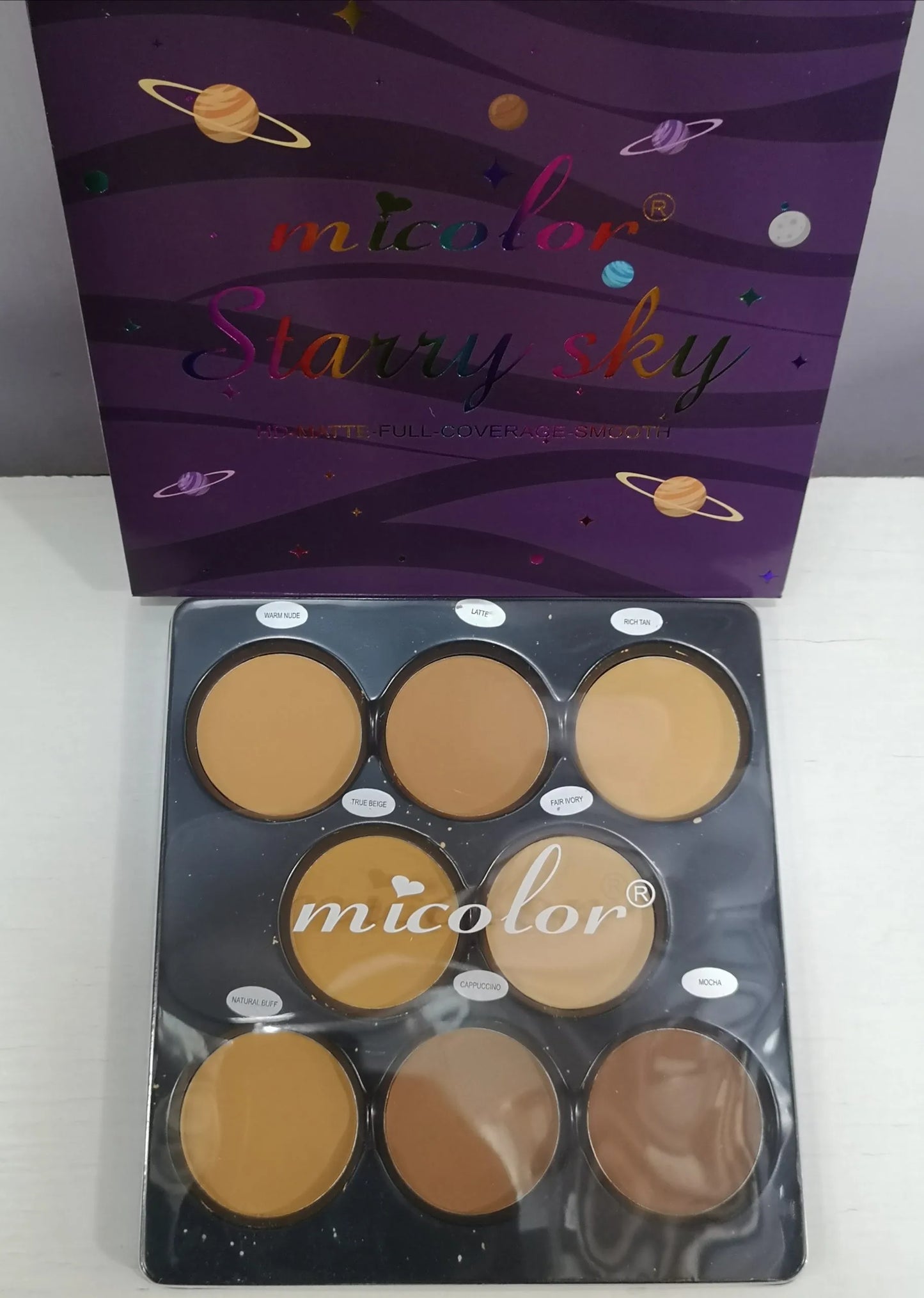 MICOLOR 8 IN 1 POWDER PALETTE