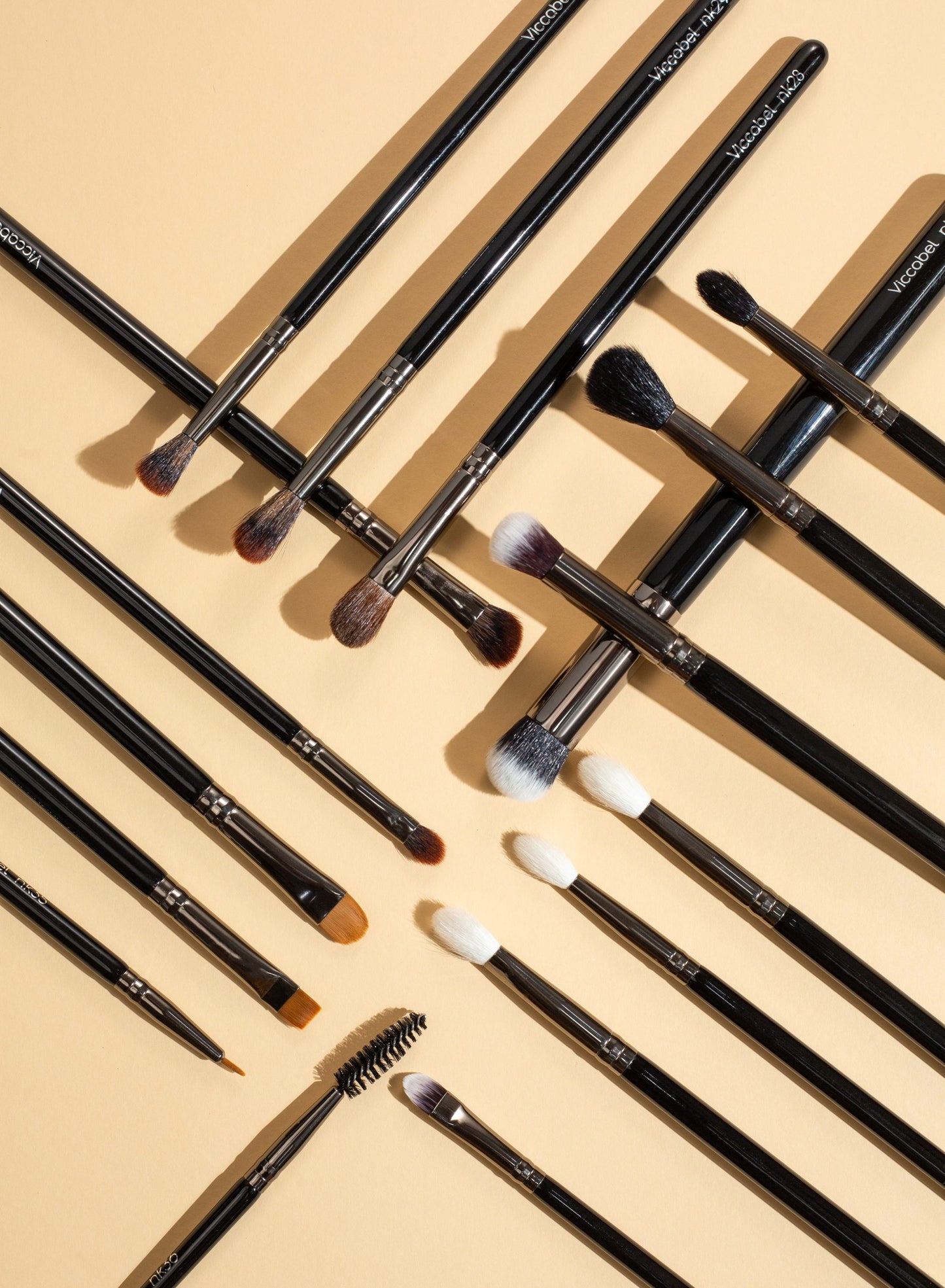 VICCABEL PLATINUM EYE BRUSH SET