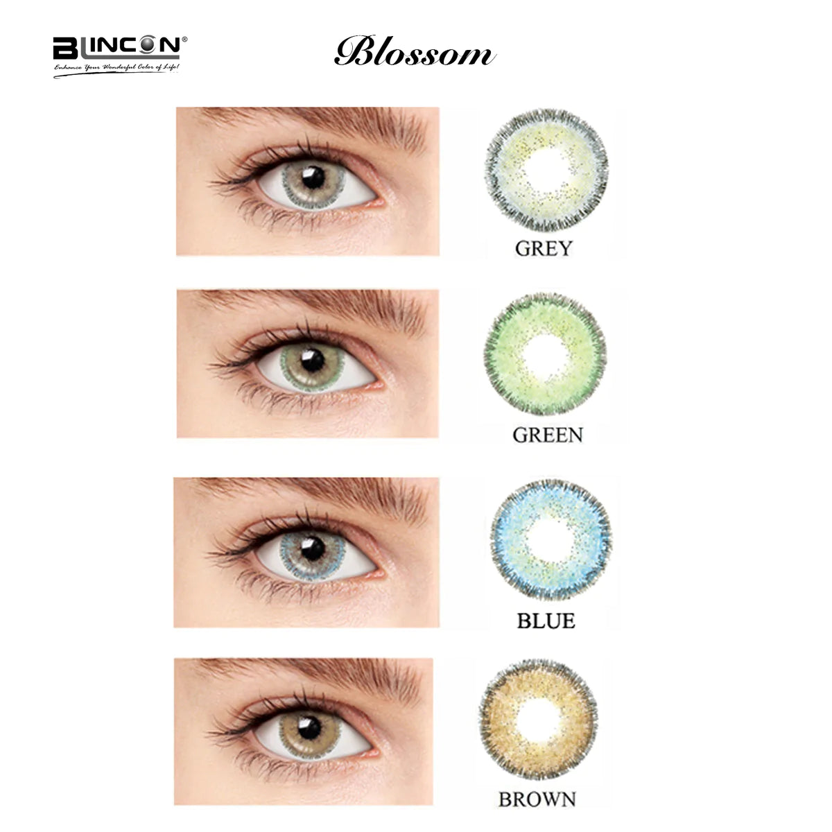 BLOSSOM CONTACT LENS