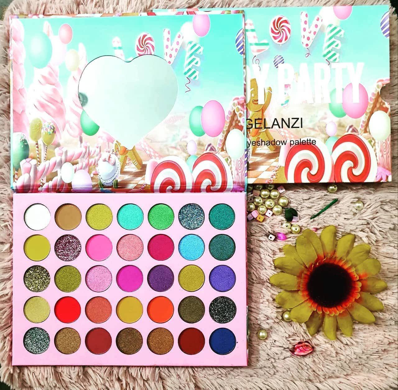 GELANZI CANDY PARTY 35 COLORS EYESHADOW PALETTE