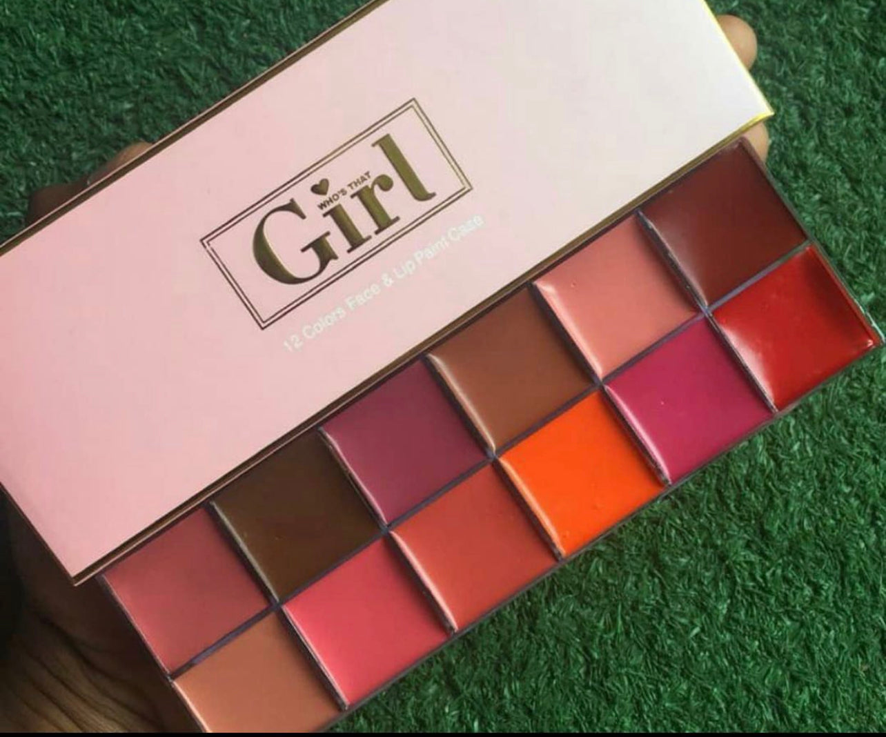 WHO'S THAT GIRL 12 COLORS LIP PALETTE