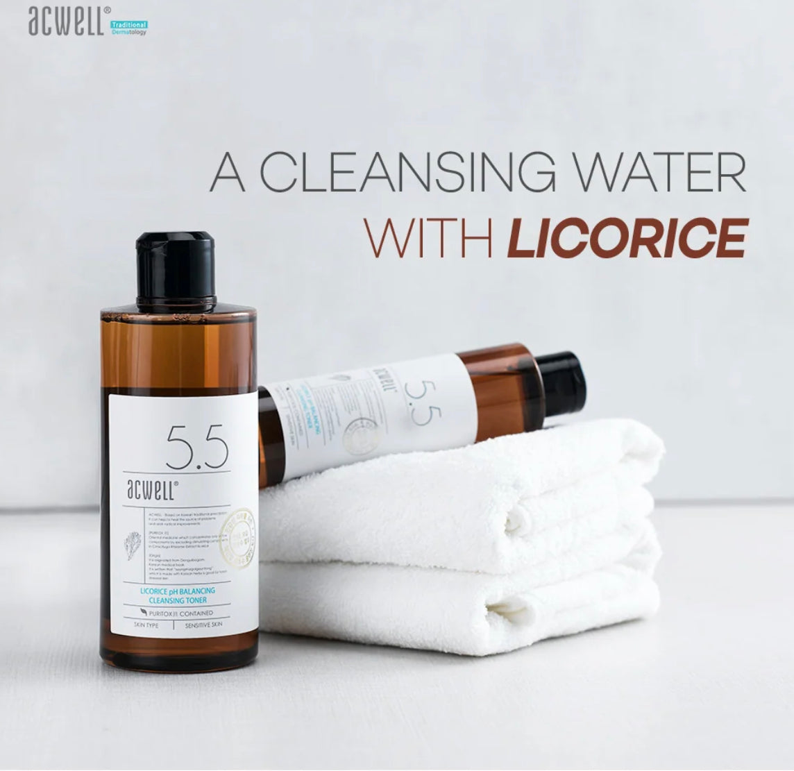 ACWELL 5.5 LICORICE PH BALANCING CLEANSING TONER