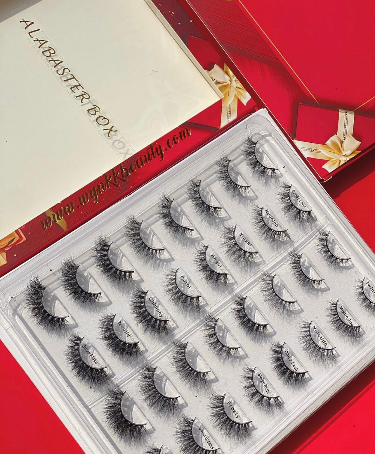 WYNKK 16 in 1 LASH TRAY ‘ALABASTER’