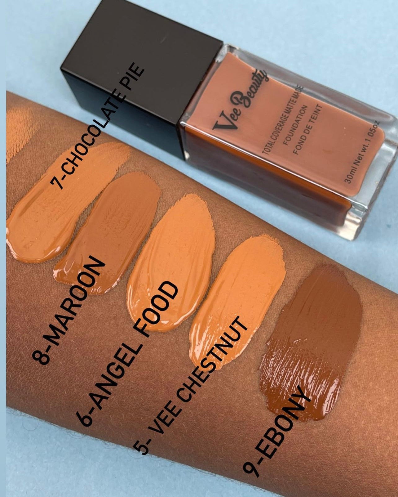 VEE BEAUTY TOTAL COVERAGE FOUNDATION