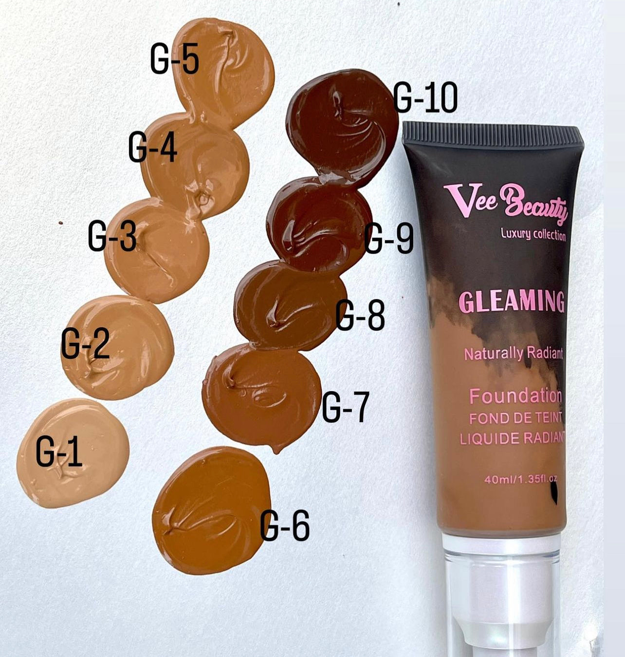 VEE BEAUTY GLEAMING FOUNDATION